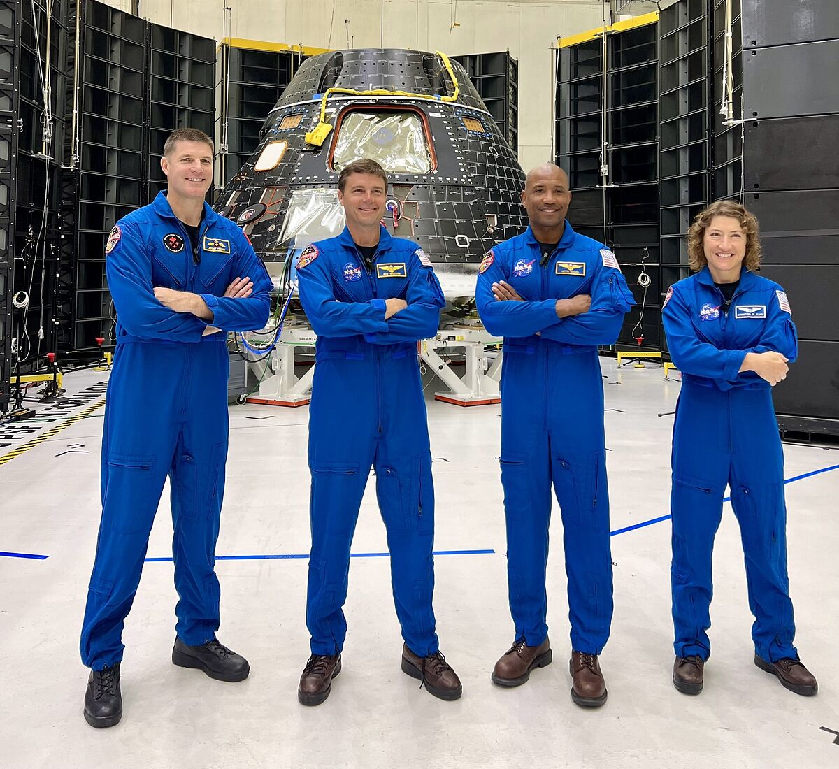 Esta es la nave en la que cuatro astronautas de la NASA orbitarn la Luna: “El objetivo sigue siendo alunizar en diciembre de 2025”