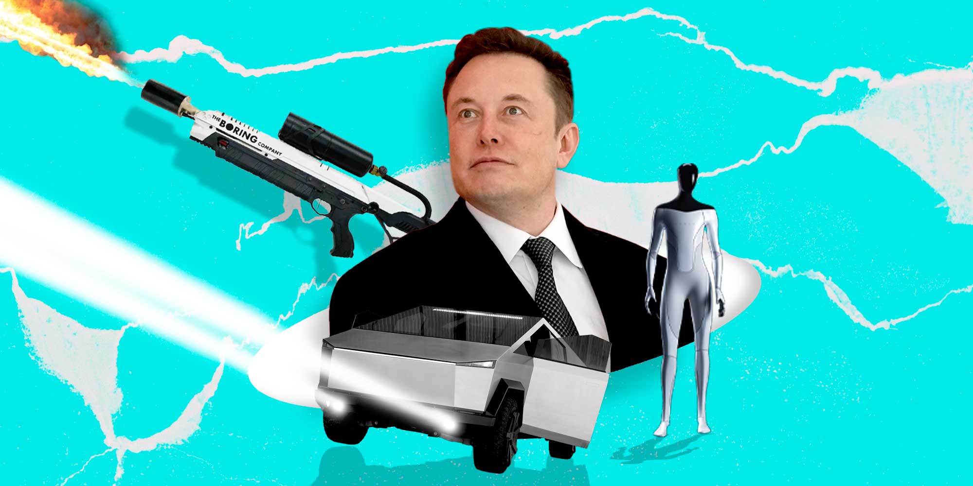 Los inventos más curiosos ligados a las empresas de Elon Musk