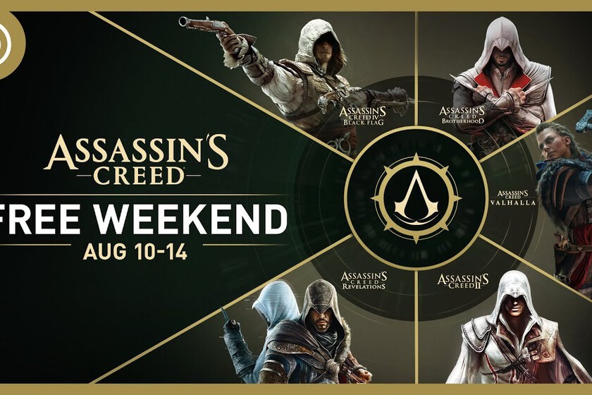 Barra libre de Assassin’s Creed este fin de semana: cinco esenciales de la saga se juegan totalmente…