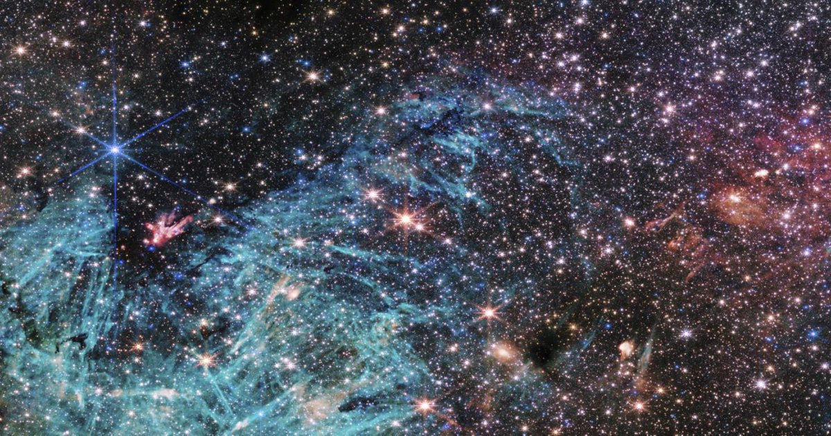 Una nueva imagen del telescopio James Webb muestra una región de la Vía Láctea como nunca antes