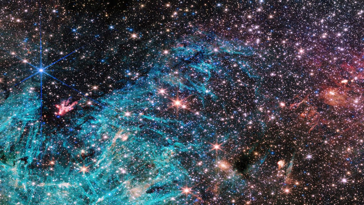El telescopio Webb capta una imagen hasta ahora desconocida del corazón de la Vía Láctea
